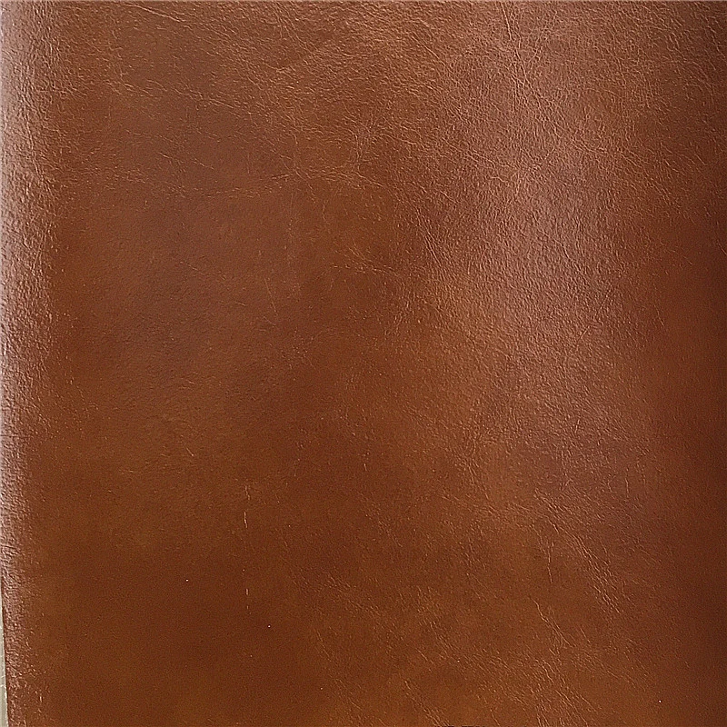 Smooth Oil Wax Microfiber PU Imitation Leather Fabric for Sofa Furniture Chair Seat Cover