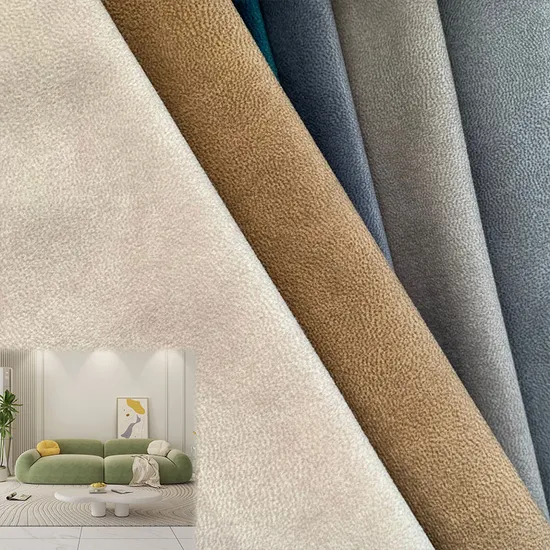 소파용 55/56인치 100% 폴리에스테르 스웨이드 원단